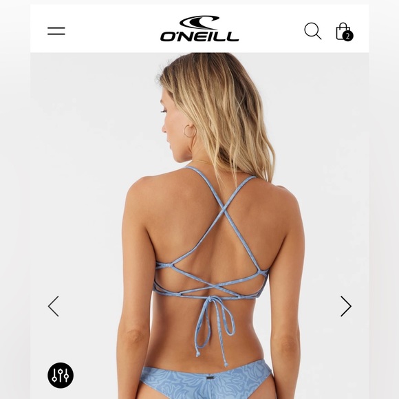 O’NEILL bikini top, BRIGGS HUNTINGTON BRALETTE TOP - Picture 5 of 9